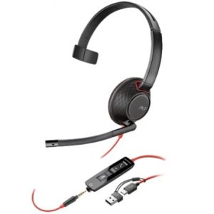 art_hp-pol-8x230aa_1 Auricular Poly Blackwire 5210 + Adaptador USB-C/A/ con Micrófono/ Jack 3.5mm/ Negro