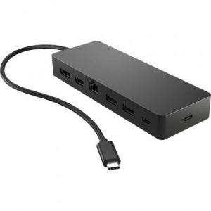 Docking USB Tipo-C HP 50H55UT/ 1xUSB Tipo-C/ 2xUSB/ 1xHDMI 4K/ 1xDisplayPort/ 1xRJ45/ 1xUSB Tipo-C PD
