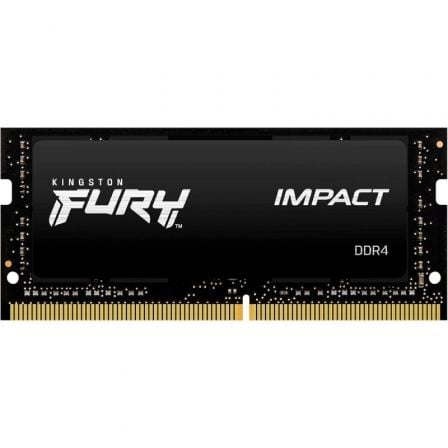 art_kin-32gb-kf432s20ib-32_1 Memoria RAM Kingston FURY Impact 32GB/ DDR4/ 3200MHz/ 1.2V/ CL20/ SODIMM