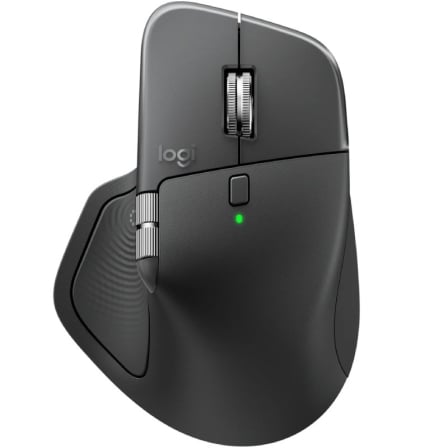 art_log-mou-mx-master-4-bk_1 Ratón Ergonómico Inalámbrico Logitech MX Master 4/ Batería recargable/ Hasta 8000 DPI/ Grafito