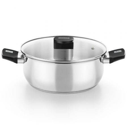 art_mon-cacerola-m240318_1 Cacerola Monix Elite M240318/ Ø18cm/ Aluminio fundido/ Apta para Inducción