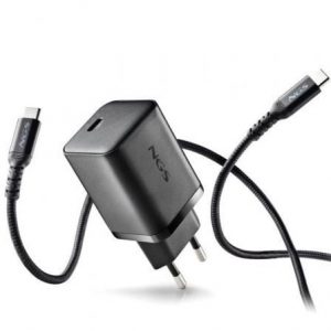 Cargador de Pared GaN NGS Bud 65W/ 1xUSB Tipo-C/ 65W