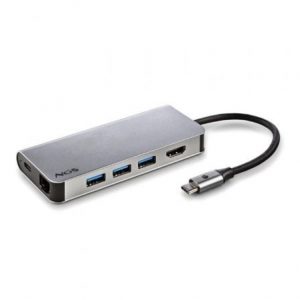 art_ngs-hub-wonderdock8_1 Docking USB Tipo-C NGS WonderDock8/ 3xUSB/ 1xUSB Tipo-C DP/ 1xHDMI 4K/ 1xRJ45/ 1xLector Tarjetas SD
