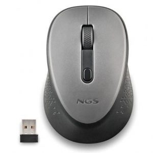 art_ngs-mou-dew-gray_1 Ratón Inalámbrico NGS Dew Gray/ Hasta 1600 DPI/ Gris