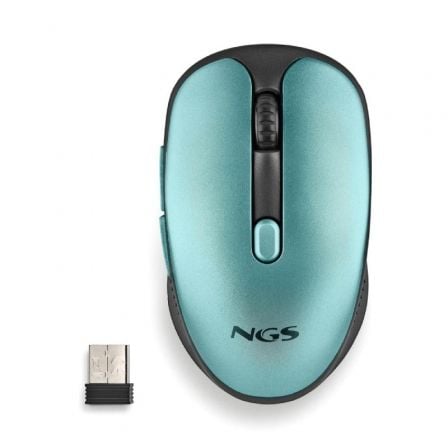 art_ngs-mou-evo-rust-ice_1 Ratón Inalámbrico NGS Evo Rust/ Batería recargable/ Hasta 1600 DPI/ Verde Agua