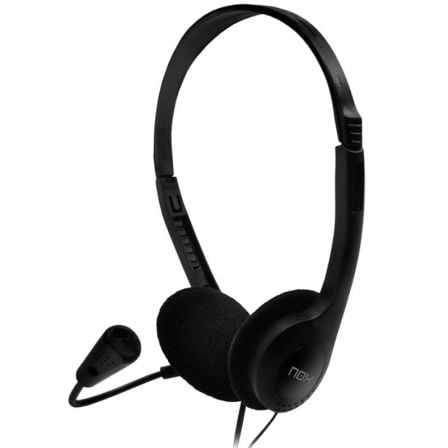 art_nox-aur-voice-one_1 Auriculares Nox Voice One/ con Micrófono/ Jack 3.5/ Negros