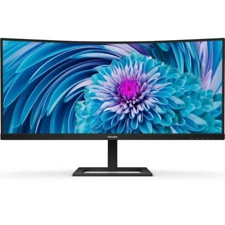 art_phil-m-346e2cuae_1 Monitor Profesional Ultrapanorámico Curvo Philips 346E2CUAE 34"/ WQHD/ Multimedia/ Regulable en altura/ Negro