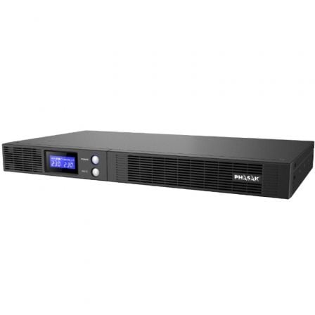 art_phk-sai-750-va-protk-slim_1 SAI Línea Interactiva Phasak Protekt Slim Rack/ 750VA-450W/ 4 Salidas/ Formato Rack
