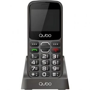 art_qub-tel-x-230bkc-4g-bk_1 Teléfono Móvil Qubo X-230BKC 4G para Personas Mayores/ Negro