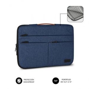 art_sub-funda-ap360-14-bl_1 Funda Subblim Air Padding 360 Sleeve para Portátiles hasta 14"/ Azul