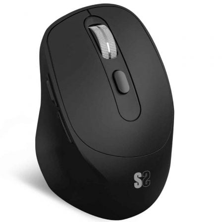 art_sub-mou-comf-ergo-dual-b-bk_1 Ratón Ergonómico Inalámbrico Subblim Comfort Ergo Dual Battery/ Batería recargable/ Hasta 2400 DPI/ Negro