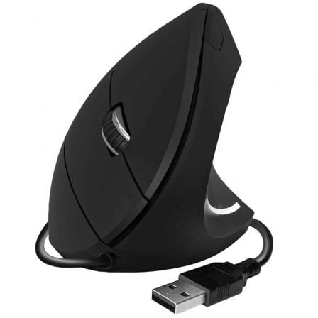 art_sub-mou-g-vert-ergo-wired-bk_1 Ratón Vertical Subblim Glide Vertical Ergo Wired/ Hasta 1600 DPI/ Negro