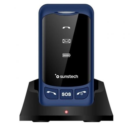 art_sun-tel-celt25bl_1 Teléfono Móvil Sunstech CELT25BL para Personas Mayores/ Azul