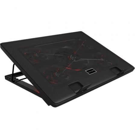art_tac-ref-mnbc2_1 Soporte Refrigerante Mars Gaming MNBC2 para Portátiles hasta 17.3"/ Iluminación LED