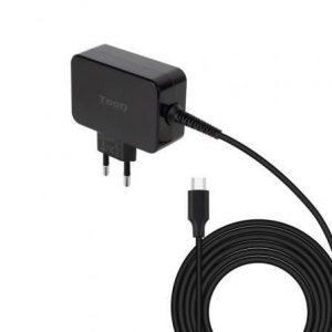 art_too-car-tqlc-usbcgan65pd_1 Cargador de Portátil GaN TooQ TQLC-USBCGAN65PD USB Tipo-C/ 65W/ Automático/ Voltaje 5-20V