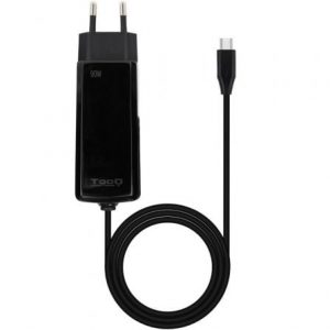 art_too-car-tqlc-usbcgan90pd-c_1 Cargador de Portátil GaN TooQ TQLC-USBCGAN90PD-C/ 1xUSB Tipo-C/ 90W/ Automático/ Voltaje 5-20V
