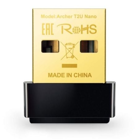 art_tpl-adp-archer-t2u-nano_1 Adaptador USB - WiFi TP-Link Archer T2U Nano/ 600Mbps