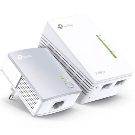 art_tpl-plc-wpa4221kit_1 Adaptador Powerline TP-Link WPA4221KIT 600Mbps/ Alcance 300m/ Pack de 2