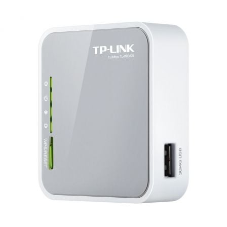 art_tpl-rou-300n-3g-portatil_1 Router Inalámbrico 3G TP-Link TL-MR3020 150Mbps/ 2.4GHz/ 1 Antena/ WiFi 802.11n/g/b