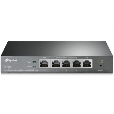 art_tpl-rou-tl-r605_1 Router VPN SafeStream Gigabit TP-Link Omada TL-R605/ 5 Puertos Multi-WAN