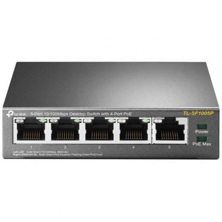art_tpl-switch-tl-sf1005p_1 Switch TP-Link TL-SF1005P 5 Puertos/ RJ-45 10/100 PoE