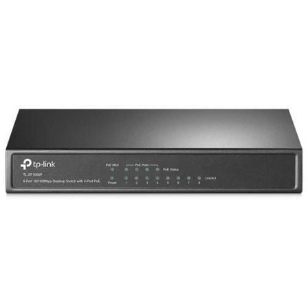 art_tpl-switch-tl-sf1008p_1 Switch TP-Link SF1008P 8 Puertos/ RJ-45 10/100 PoE