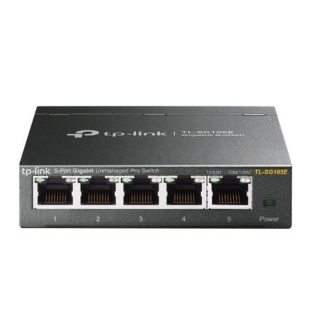 art_tpl-switch-tl-sg105e_1 Switch TP-Link Easy Smart TL-SG105E 5 Puertos/ RJ-45 10/100/1000