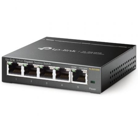 art_tpl-switch-tl-sg105s_1 Switch TP-Link TL-SG105S 5 Puertos/ RJ-45 10/100/1000