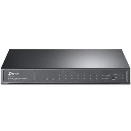 art_tpl-switch-tl-sg2210p_1 Switch TP-Link Smart Gigabit TL-SG2210P 10 Puertos/ RJ-45 10/100/1000 PoE/ SFP