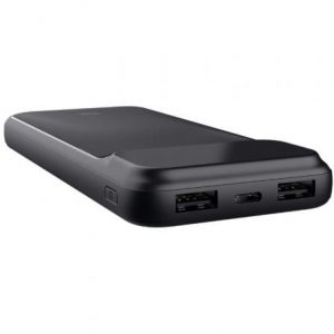 art_tru-bat-avala-10000-bk_1 Batería Externa/Powerbank Trust Avala 10000mAh/ 20W