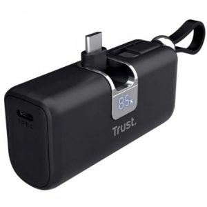 art_tru-bat-pacto-5000-bk_1 Powerbank 5000mAh Trust Pacto 26104/ 18W/ Negra