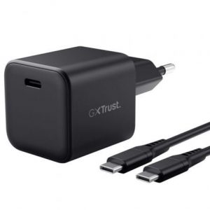 art_tru-carga-gxt-1258-65w-sw2_1 Cargador de Pared GaN Trust Gaming GXT 1258 Switch 2/ 1xUSB Tipo-C/ Incluye Cable USB Tipo-C/ 65W