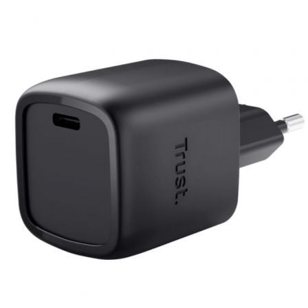 art_tru-carga-maxo-30w-bk_1 Cargador de Pared GaN Trust Maxo 30W/ 1xUSB Tipo-C/ 30W