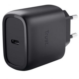 art_tru-carga-maxo-45w-bk_1 Cargador de Pared GaN Trust Maxo 45W/ 1xUSB Tipo-C/ 45W