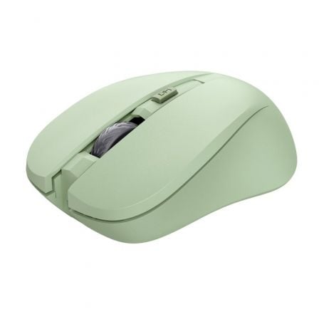 art_tru-mou-mydo-sil-wir-gree_1 Ratón Inalámbrico Trust Mydo Silent Wireless/ Hasta 1800 DPI/ Verde