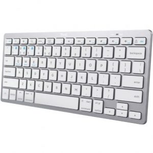 art_tru-tec-24654_1 Teclado Compacto Inalámbrico Trust 24654/ Plata