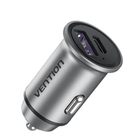 art_ven-car-fffh0_1 Cargador de Coche Vention FFFH0/ 1xUSB-Tipo C/ 1xUSB/ 30W