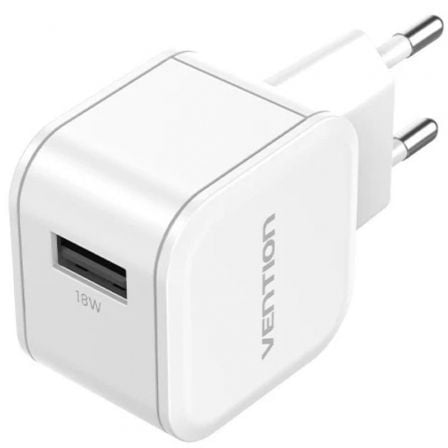 art_ven-carga-fekw0-eu_1 Cargador de Pared GaN Vention FEKW0-EU/ 1xUSB/ 18W