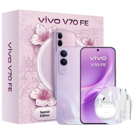 art_vivo-sp-v70-fe-8-256-pu-pack_1 Smartphone Vivo V70 FE 8GB/ 256GB/ 6.83"/ 5G/ Púrpura/ Incluye Cargador + Auriculares