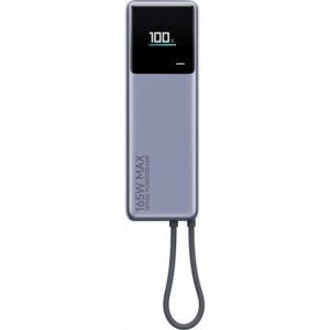 art_xia-bat-165w-pb-ica-10000-gy_1 Powerbank 10000mAh Xiaomi Power Bank 10000 Integrated Cable/ 165W/ Gris