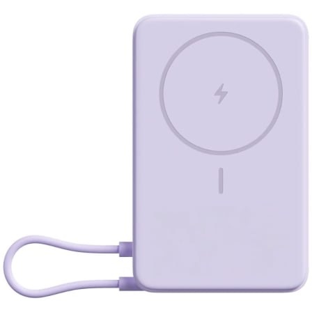 art_xia-bat-mag-pb-10000-s-pur_1 Powerbank 10000mAh Xiaomi Magnetic Power Bank 10000/ Wireless/ Púrpura