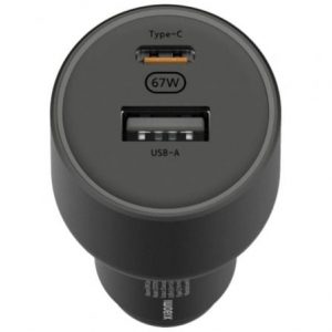 art_xia-carga-coche-67w-usbac-bk_1 Cargador de Coche Xiaomi 67W USB-A Tipo-C/ 1xUSB-A/ 1xUSB Tipo-C/ 67W
