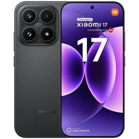 Smartphone Xiaomi 17 12GB/ 512GB/ 6.3"/ 5G/ Negro