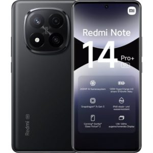 Smartphone Xiaomi Redmi Note 14 Pro+ 12GB/ 256GB/ 6.67"/ 5G/ Negro