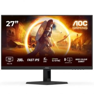 art_aoc-m-27g4hre_1 Monitor Gaming AOC 27G4HRE 27"/ Full HD/ 1ms/ 200Hz/ IPS/ Multimedia/ Negro