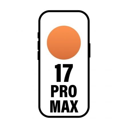 Smartphone Apple iPhone 17 Pro Max 1TB/ 6.9"/ 5G/ Naranja cósmico