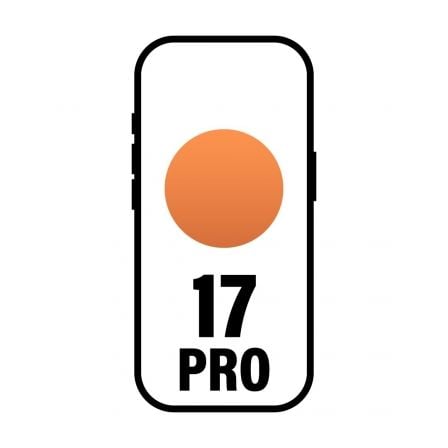 art_apl-iphone-mg8m4qlbardera_1 Smartphone Apple iPhone 17 Pro 512GB/ 6.3"/ 5G/ Naranja Cosmico
