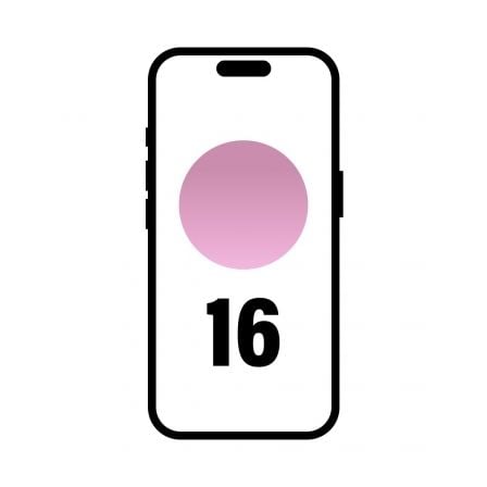 art_apl-iphone-myea3qlbardera_1 Smartphone Apple iPhone 16 128GB/ 6.1"/ 5G/ Rosa