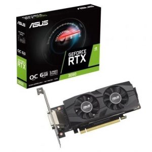 art_asu-gf-rtx3050-lp-brk-oc-6g_1 Tarjeta Gráfica Asus GeForce RTX 3050 LP BRK OC Edition/ 6GB GDDR6/ Compatible con Perfil Bajo