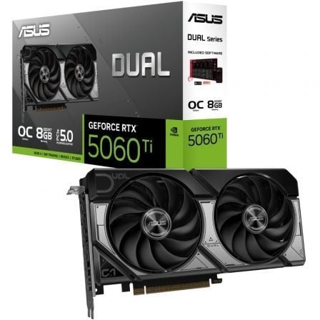 art_asu-gf-rtx5060ti-d-oc-8g_1 Tarjeta Gráfica Asus Dual GeForce RTX 5060 Ti OC/ 8GB GDDR7